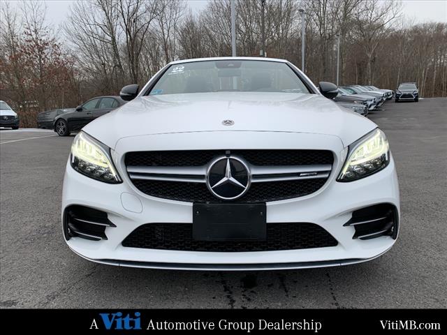 used 2022 Mercedes-Benz AMG C 43 car, priced at $49,988