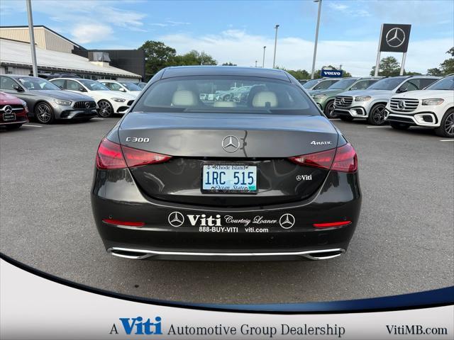 used 2024 Mercedes-Benz C-Class car, priced at $42,899