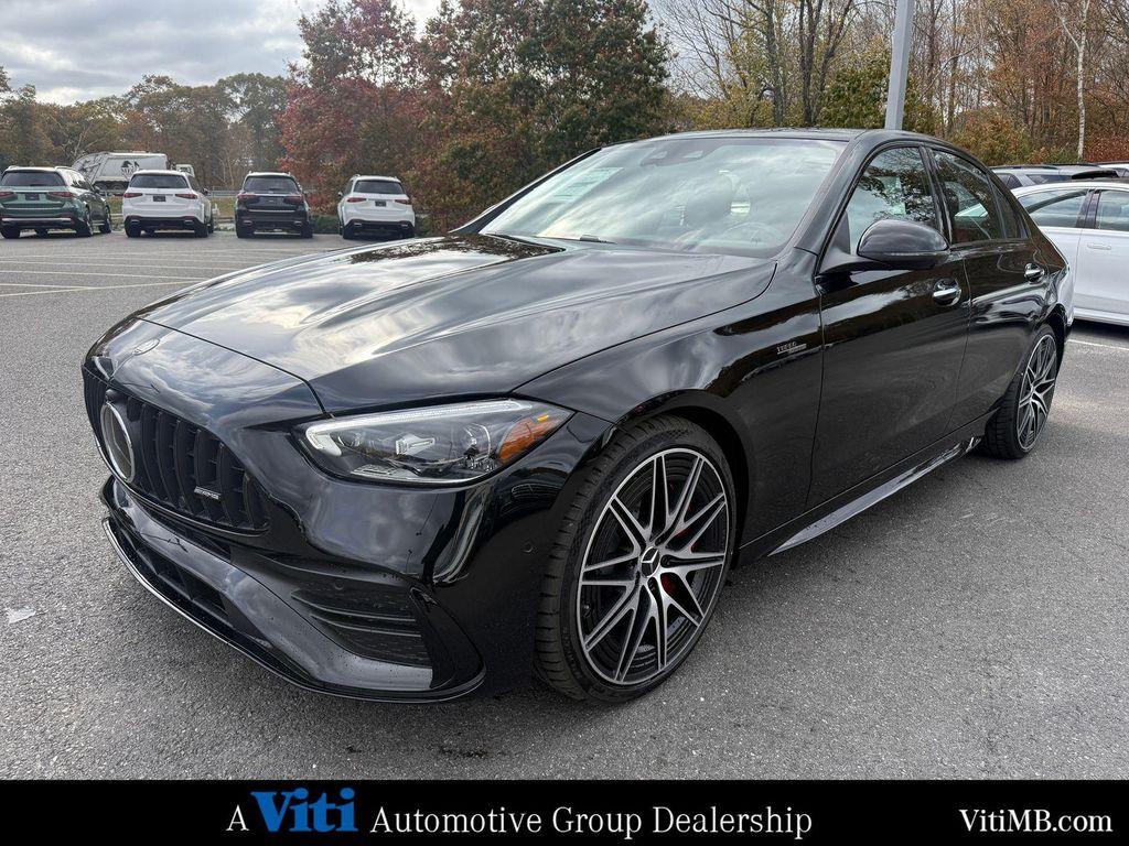 new 2026 Mercedes-Benz AMG C 43 car, priced at $82,005