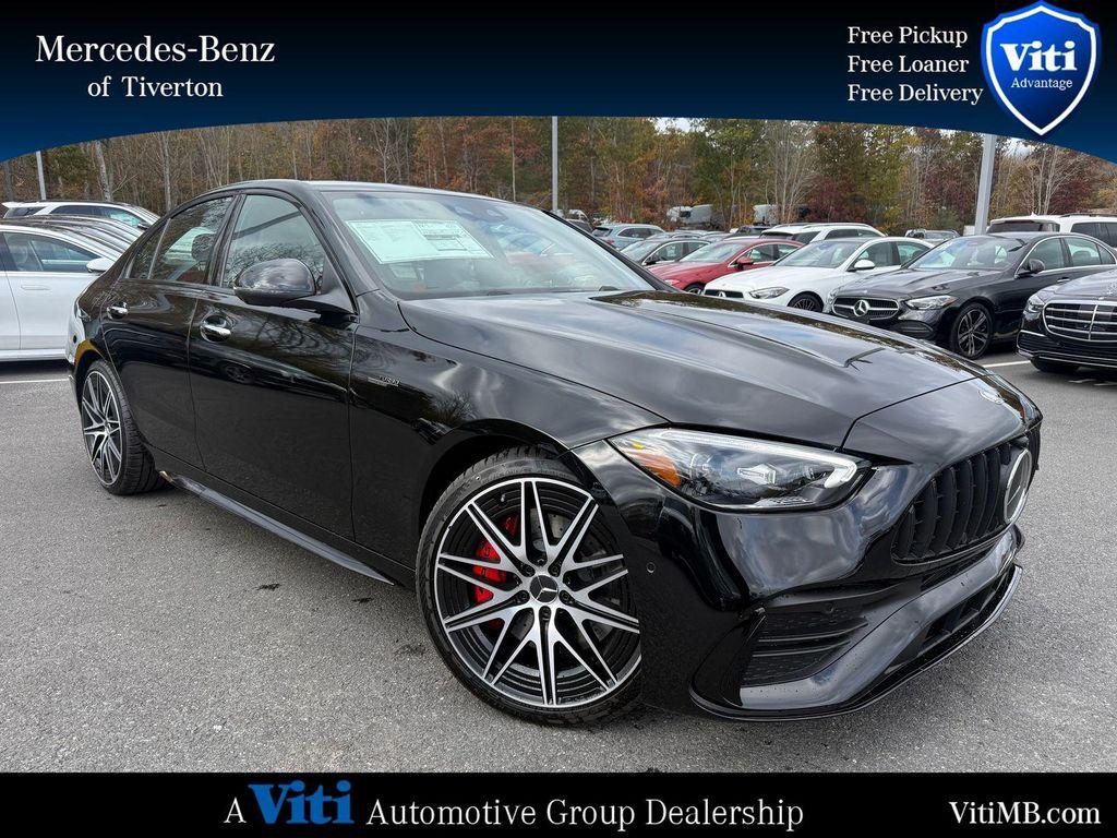 new 2026 Mercedes-Benz AMG C 43 car, priced at $82,005
