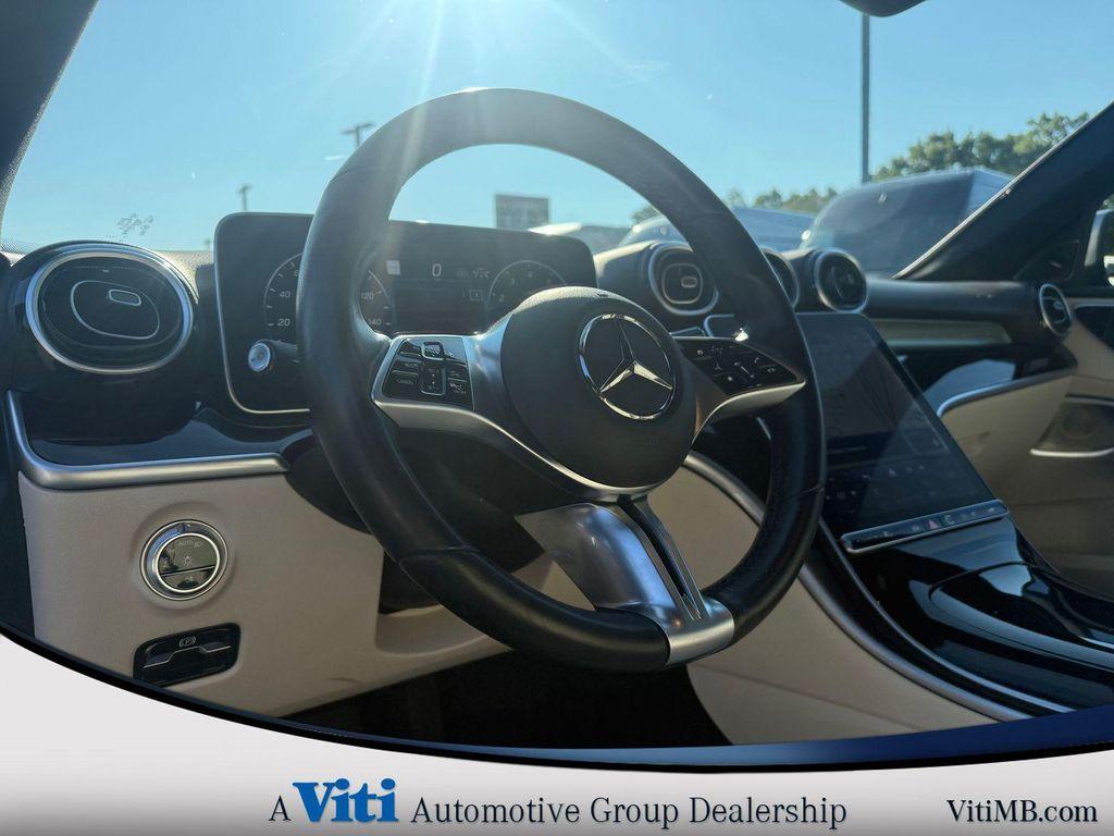 used 2024 Mercedes-Benz C-Class car, priced at $39,988