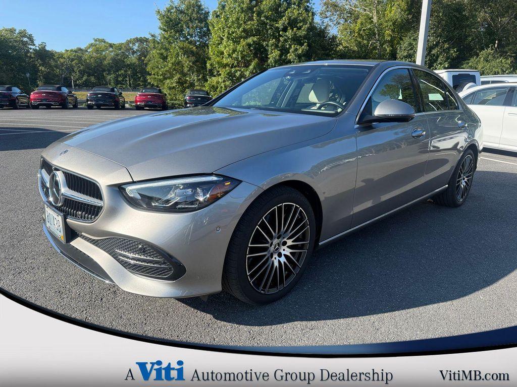 used 2024 Mercedes-Benz C-Class car, priced at $39,988