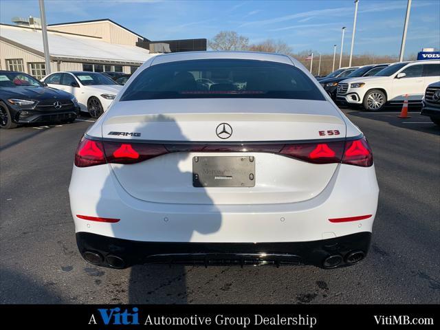 new 2025 Mercedes-Benz AMG E 53 car, priced at $101,340