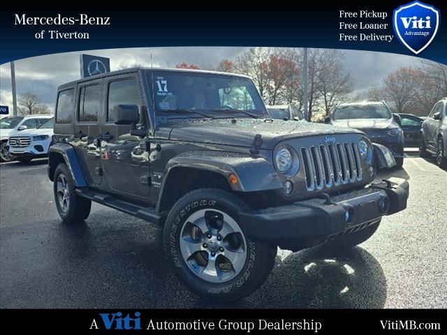 used 2017 Jeep Wrangler Unlimited car, priced at $24,988