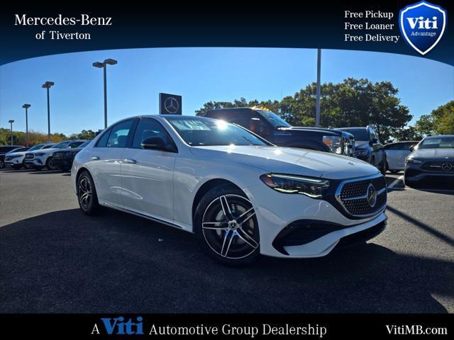 new 2024 Mercedes-Benz E-Class car, priced at $72,890