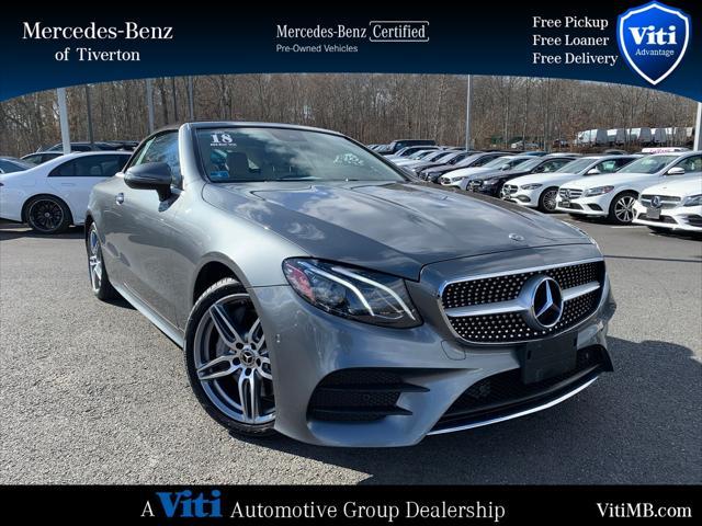 used 2018 Mercedes-Benz E-Class car, priced at $39,988