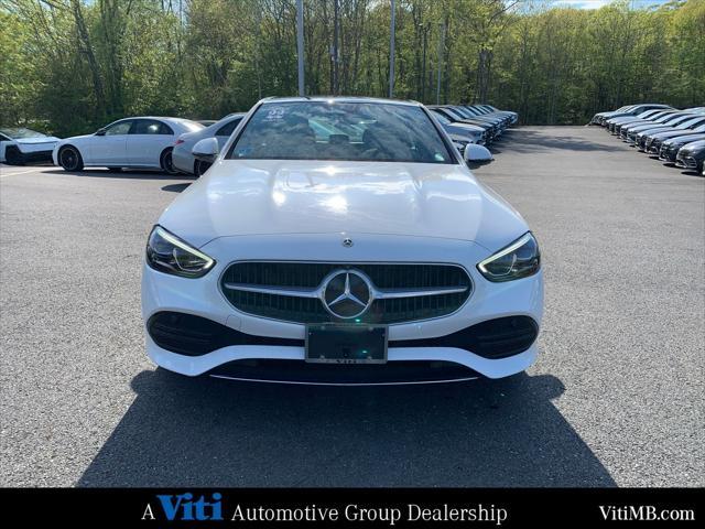 used 2022 Mercedes-Benz C-Class car, priced at $37,988
