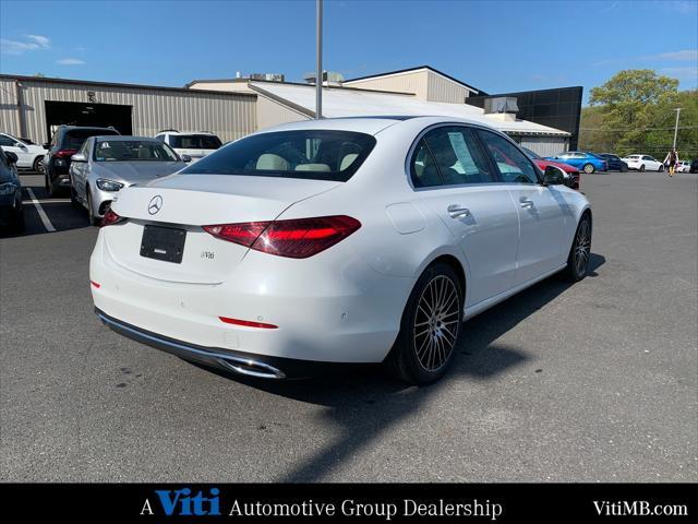 used 2022 Mercedes-Benz C-Class car, priced at $37,988