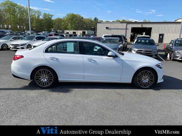 used 2022 Mercedes-Benz C-Class car, priced at $37,988