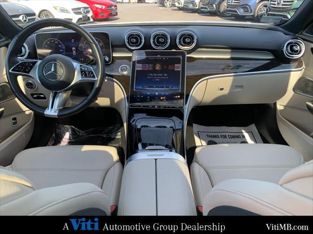 used 2022 Mercedes-Benz C-Class car, priced at $37,988