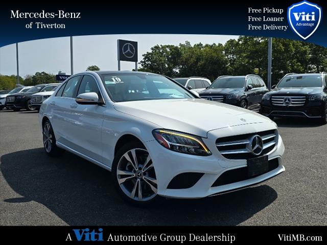 used 2019 Mercedes-Benz C-Class car, priced at $19,988