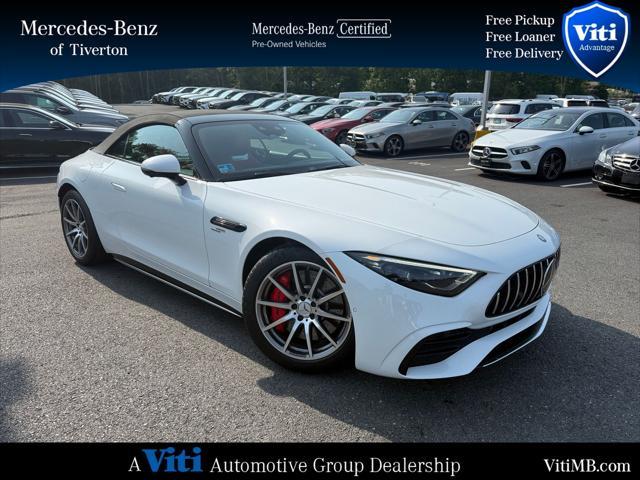 used 2023 Mercedes-Benz AMG SL 43 car, priced at $79,988