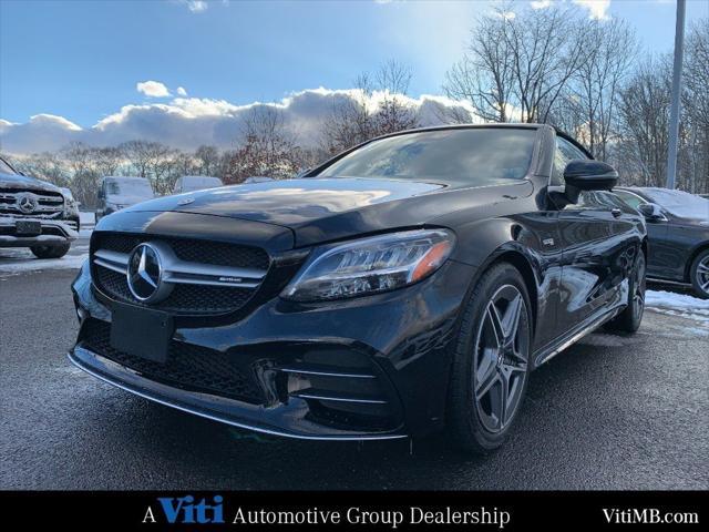 used 2023 Mercedes-Benz AMG C 43 car, priced at $65,998