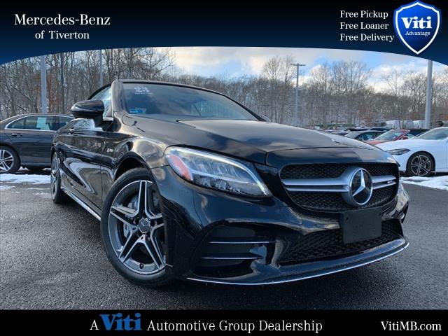 used 2023 Mercedes-Benz AMG C 43 car, priced at $63,988