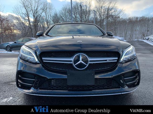 used 2023 Mercedes-Benz AMG C 43 car, priced at $65,998