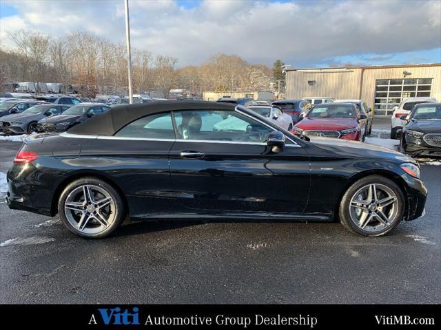 used 2023 Mercedes-Benz AMG C 43 car, priced at $65,998