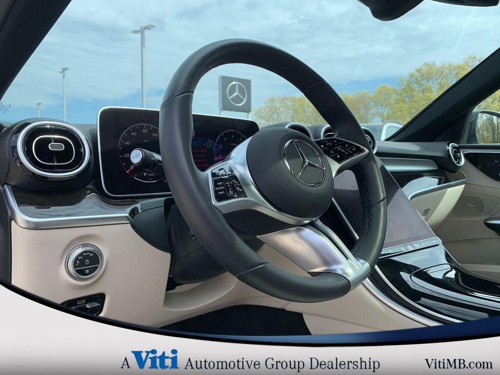 used 2024 Mercedes-Benz C-Class car, priced at $45,987