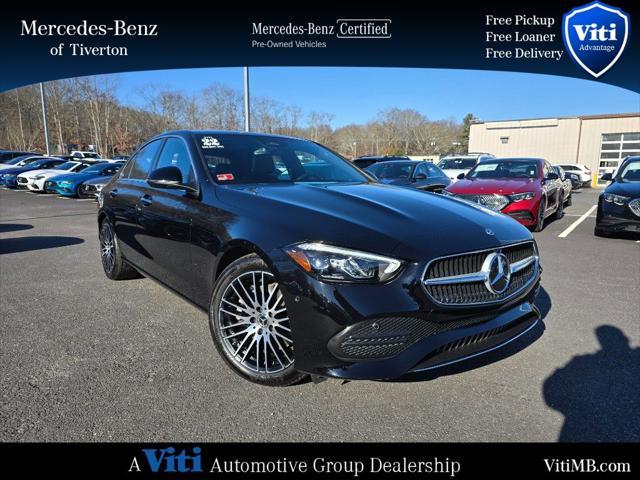 used 2022 Mercedes-Benz C-Class car, priced at $39,988