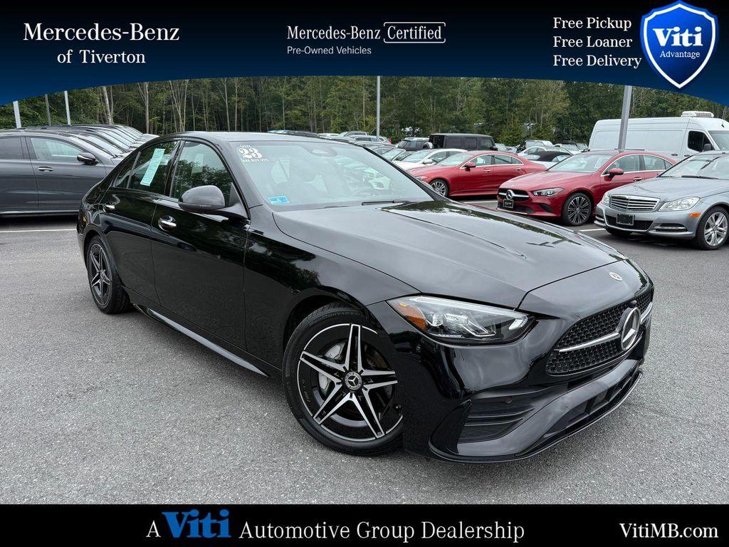 used 2023 Mercedes-Benz C-Class car, priced at $36,988
