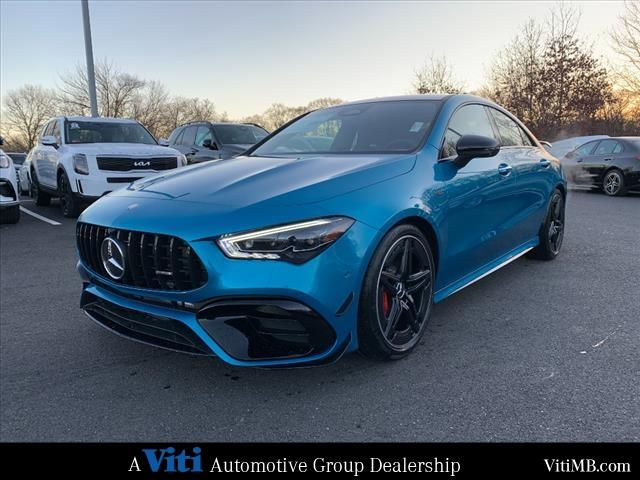 new 2025 Mercedes-Benz AMG CLA 45 car, priced at $80,450