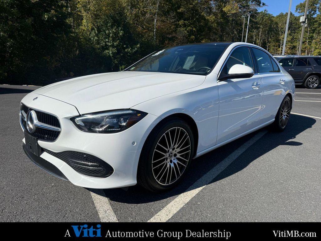 used 2022 Mercedes-Benz C-Class car, priced at $31,452