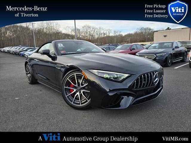 used 2022 Mercedes-Benz AMG SL 55 car, priced at $104,988