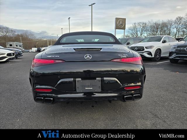 used 2022 Mercedes-Benz AMG SL 55 car, priced at $104,988