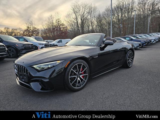 used 2022 Mercedes-Benz AMG SL 55 car, priced at $104,988