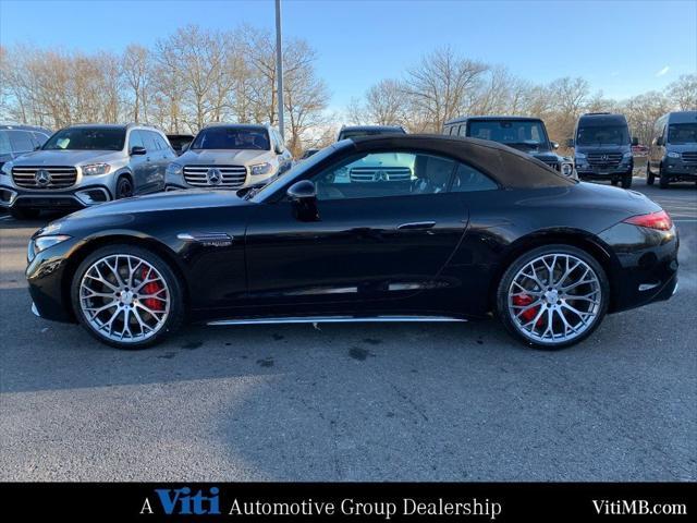 new 2025 Mercedes-Benz AMG SL 55 car, priced at $156,435