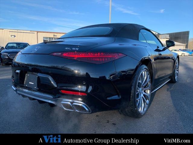 new 2025 Mercedes-Benz AMG SL 55 car, priced at $156,435