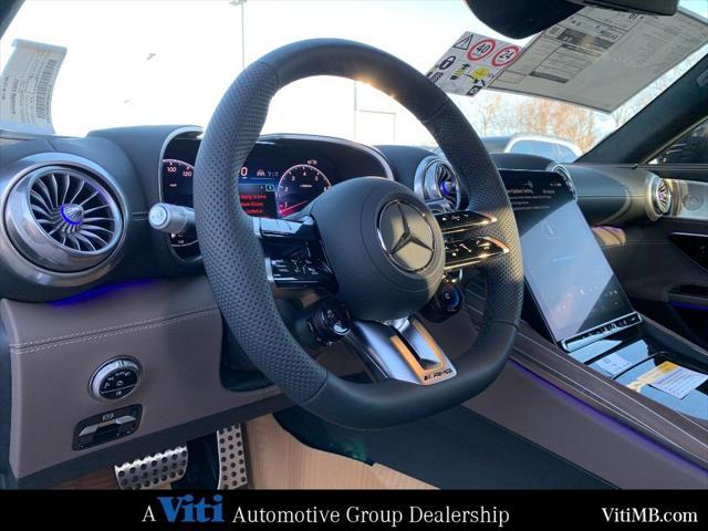 new 2025 Mercedes-Benz AMG SL 55 car, priced at $156,435