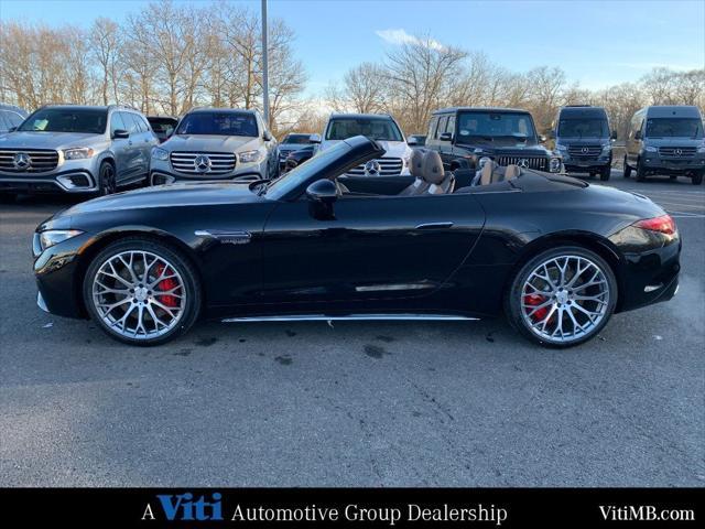 new 2025 Mercedes-Benz AMG SL 55 car, priced at $156,435