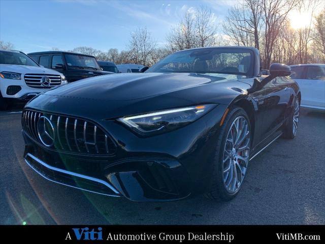 new 2025 Mercedes-Benz AMG SL 55 car, priced at $156,435