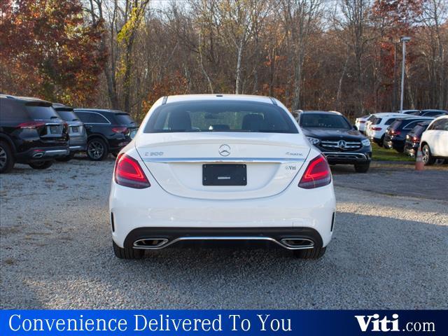 used 2021 Mercedes-Benz C-Class car, priced at $30,988