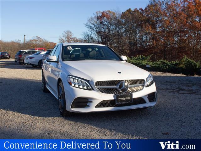 used 2021 Mercedes-Benz C-Class car, priced at $30,988