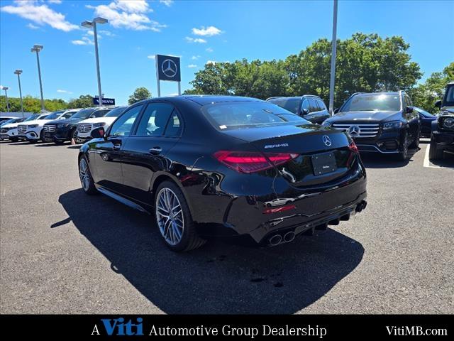 new 2024 Mercedes-Benz AMG C 43 car, priced at $64,675