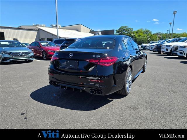 new 2024 Mercedes-Benz AMG C 43 car, priced at $64,675