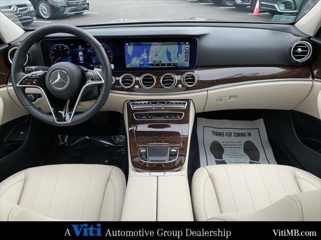 used 2021 Mercedes-Benz E-Class car, priced at $39,988