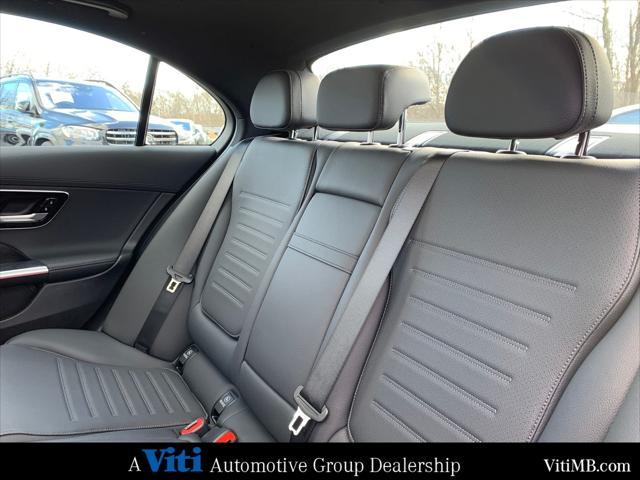 new 2025 Mercedes-Benz C-Class car, priced at $61,485