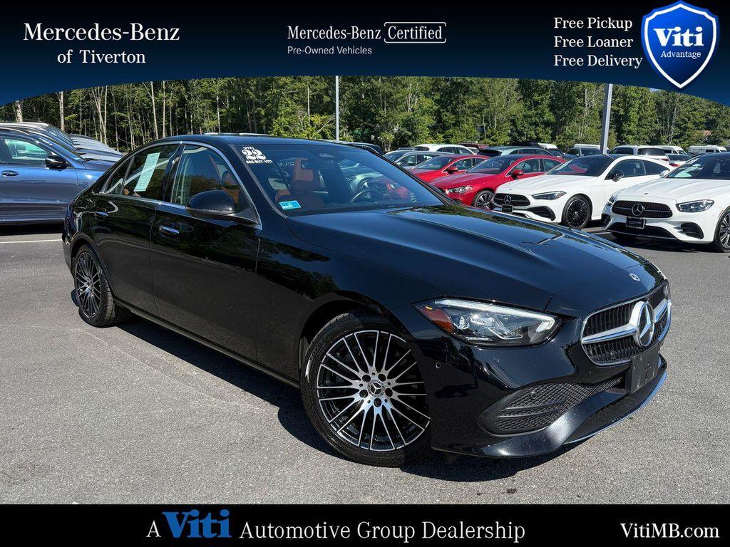 used 2022 Mercedes-Benz C-Class car, priced at $33,988