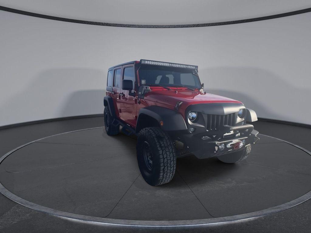 used 2014 Jeep Wrangler Unlimited car, priced at $21,400