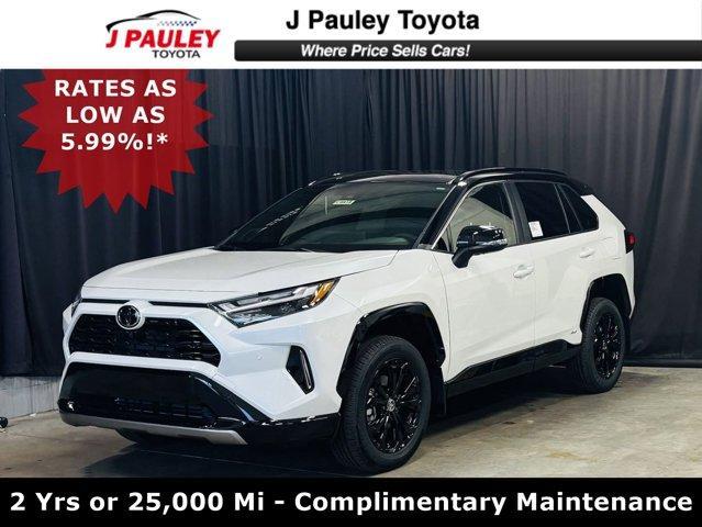 new 2025 Toyota RAV4 Hybrid car, priced at $45,388