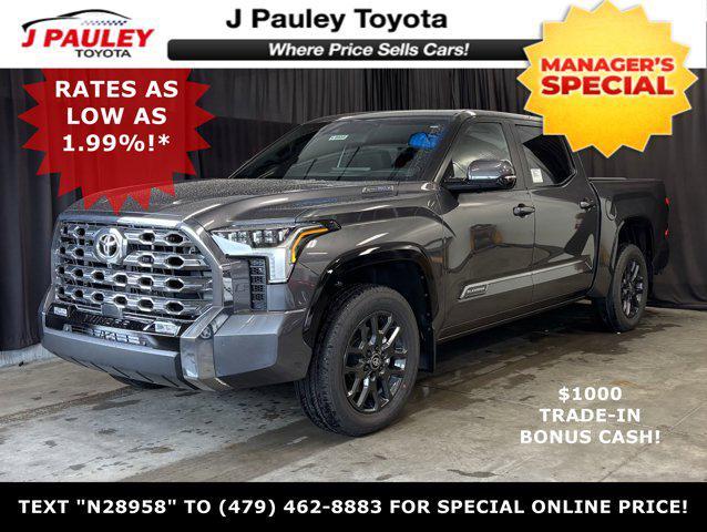 new 2025 Toyota Tundra Hybrid car, priced at $70,068