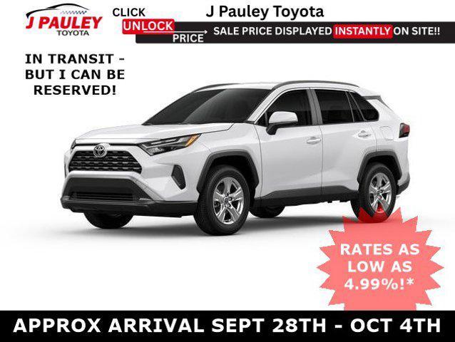 new 2025 Toyota RAV4 car, priced at $33,401