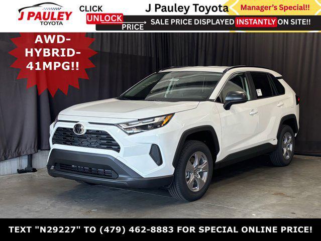 new 2025 Toyota RAV4 Hybrid car, priced at $33,998