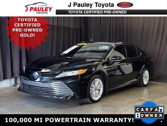 used 2020 Toyota Camry Hybrid car, priced at $26,844