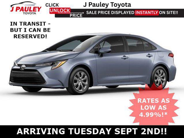 new 2025 Toyota Corolla Hybrid car, priced at $25,628