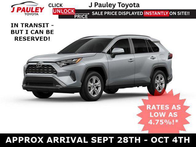 new 2025 Toyota RAV4 car, priced at $33,646