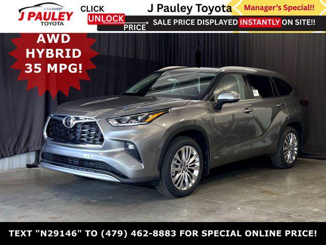 new 2025 Toyota Highlander Hybrid car, priced at $55,988