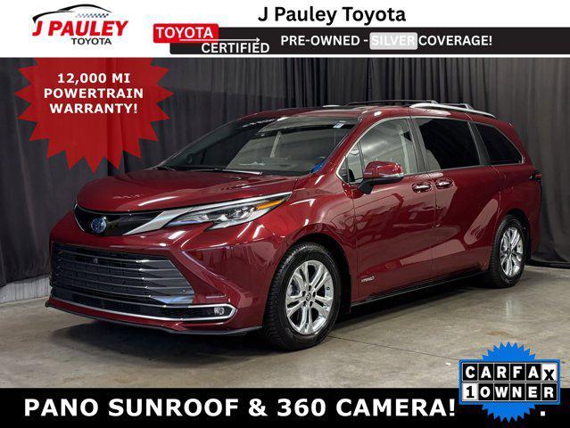 used 2021 Toyota Sienna car, priced at $39,883